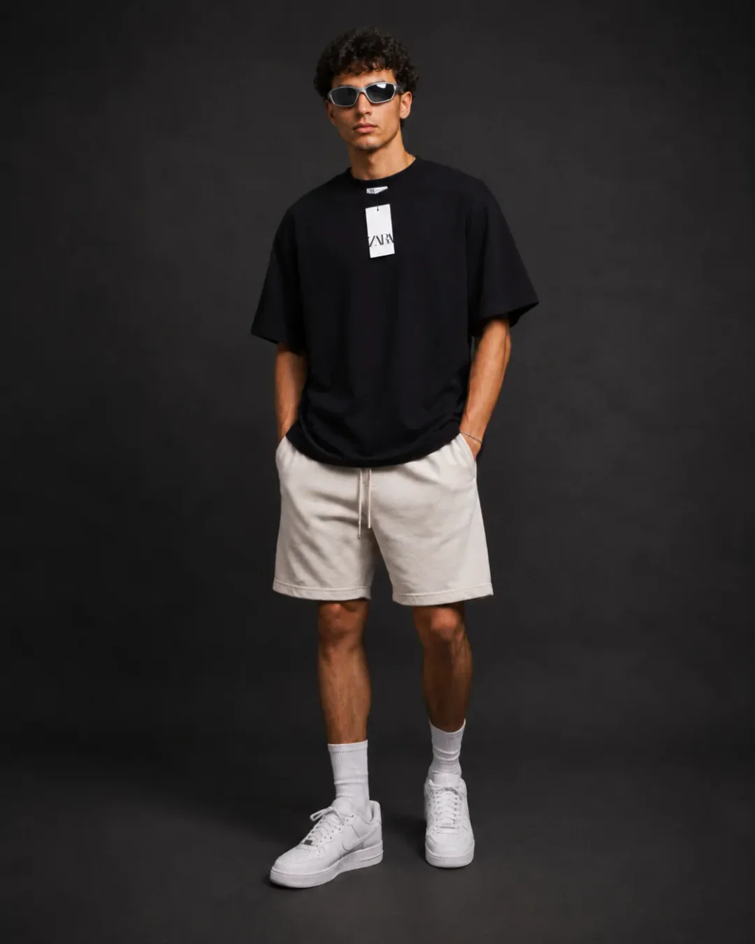 Camiseta Oversized Essential Zara foto 1