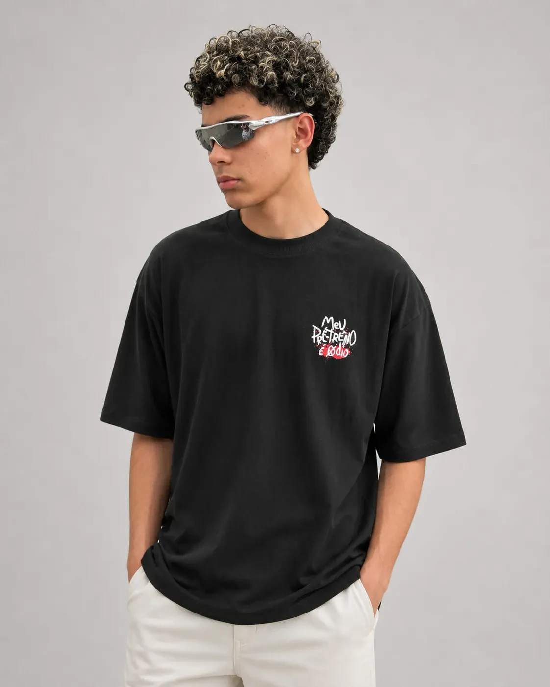Camiseta Oversized Pré-Treino foto 4