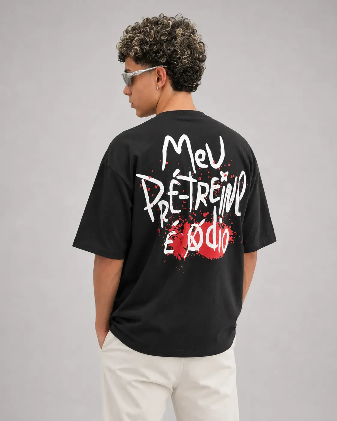 Camiseta Oversized Pré-Treino foto 3